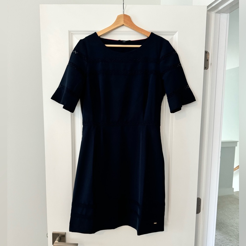 Navy Blue Size 8 Tommy Hilfiger Dress Like New